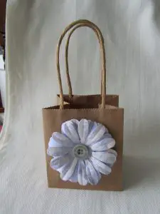 Flower gift bag