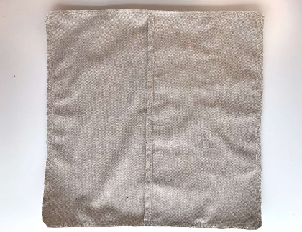 envelope pillow cover sewn
