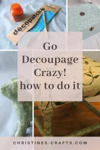 How to decoupage 