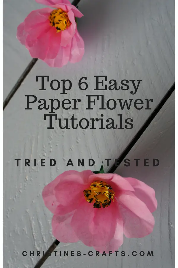 Best Paper Flower Tutorials 