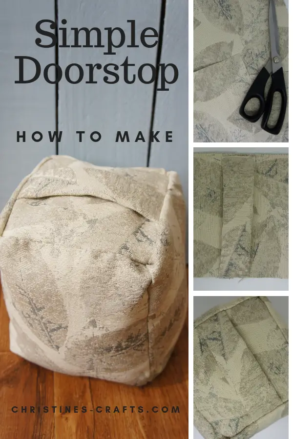 How to Make a Simple Doorstop