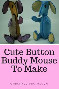 This article is all about making a felt mouse using a House of Zandra pattern.