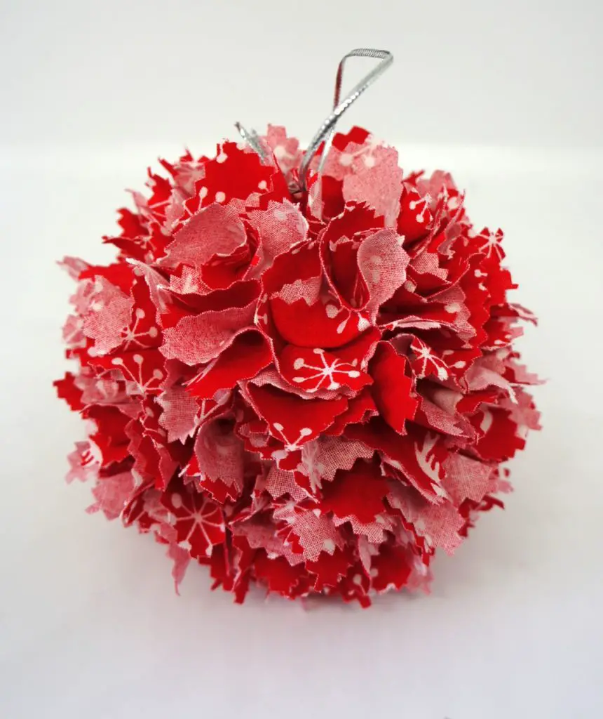 Xmas Fabric Bauble