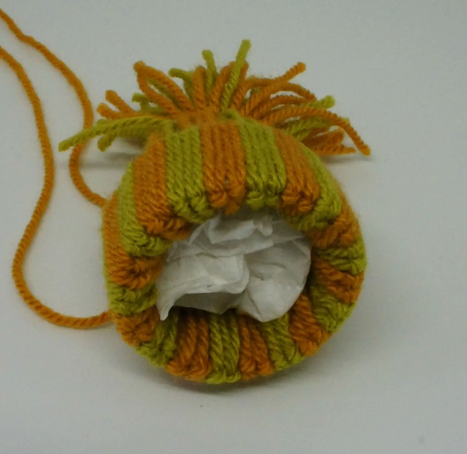 Woolly Hat Ornaments tissue paper inserted