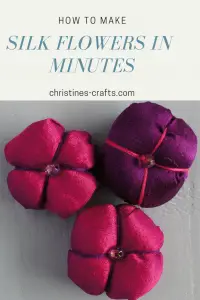 How to make Silk ball flowers