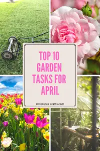 April Garden Tasks Pin