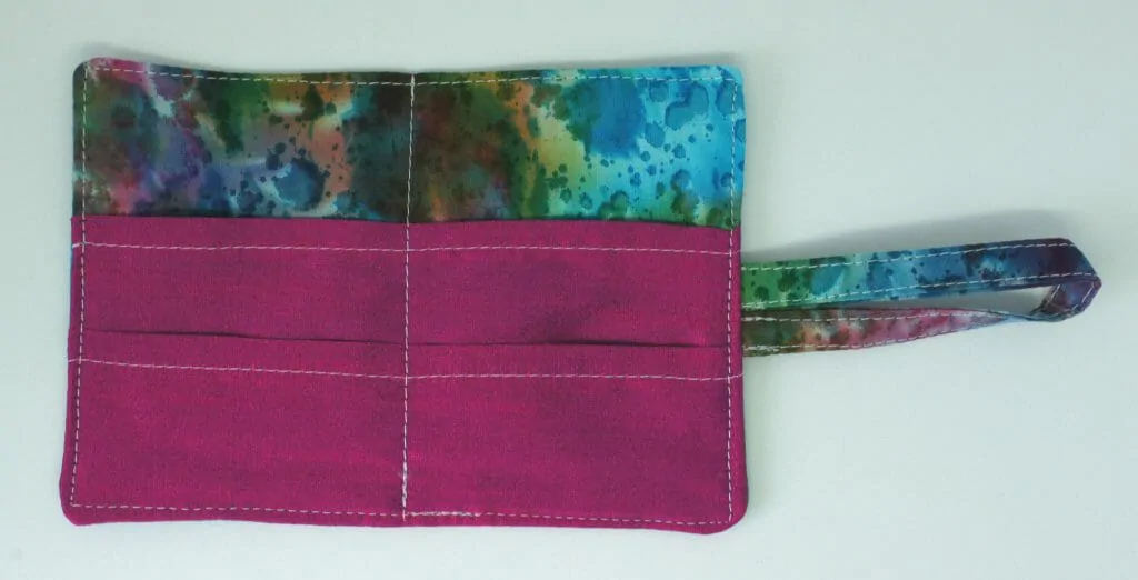 Teabag wallet sewn