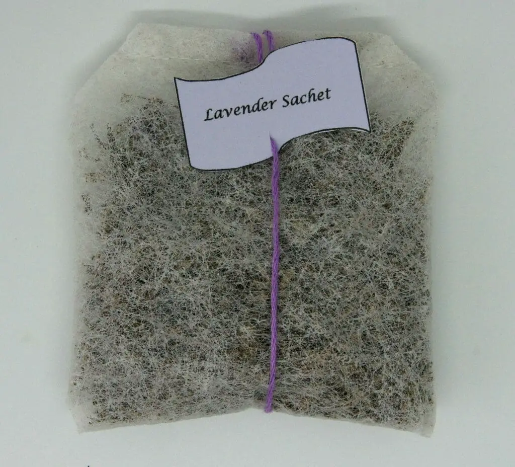 Lavender teabag sachet