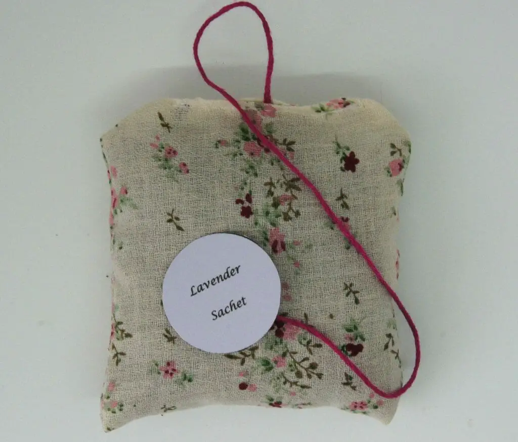 Lavender teabag sachet