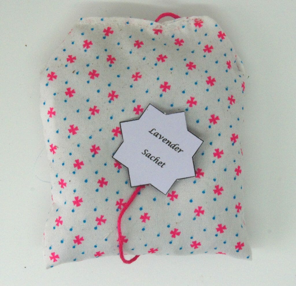 Lavender teabag sachet