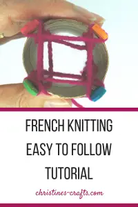French Knitting Tutorial