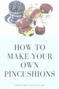 How to make your own pincushion
