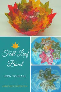 fall leaf bowl 