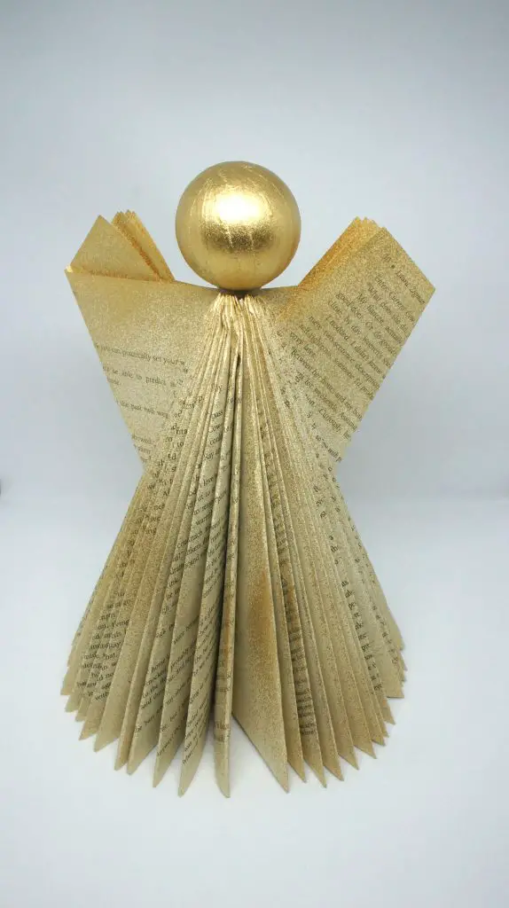 Completed Folded Book Angel
