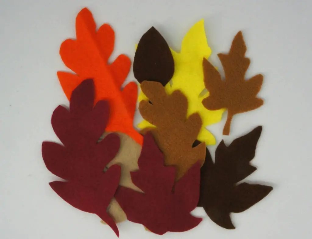 Felt Leaf Shapes