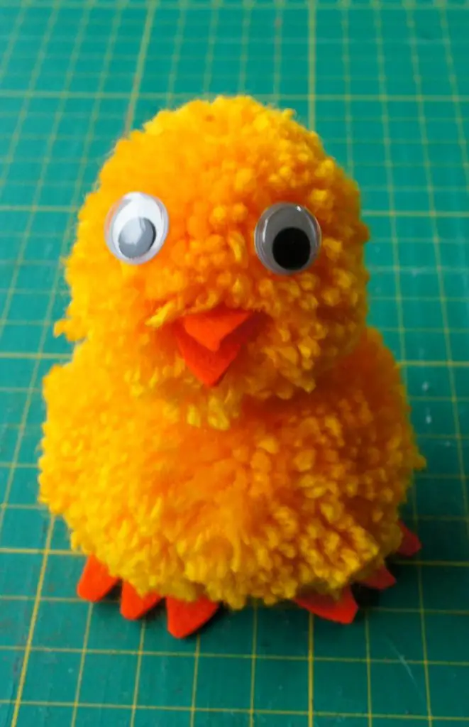 Chick glued