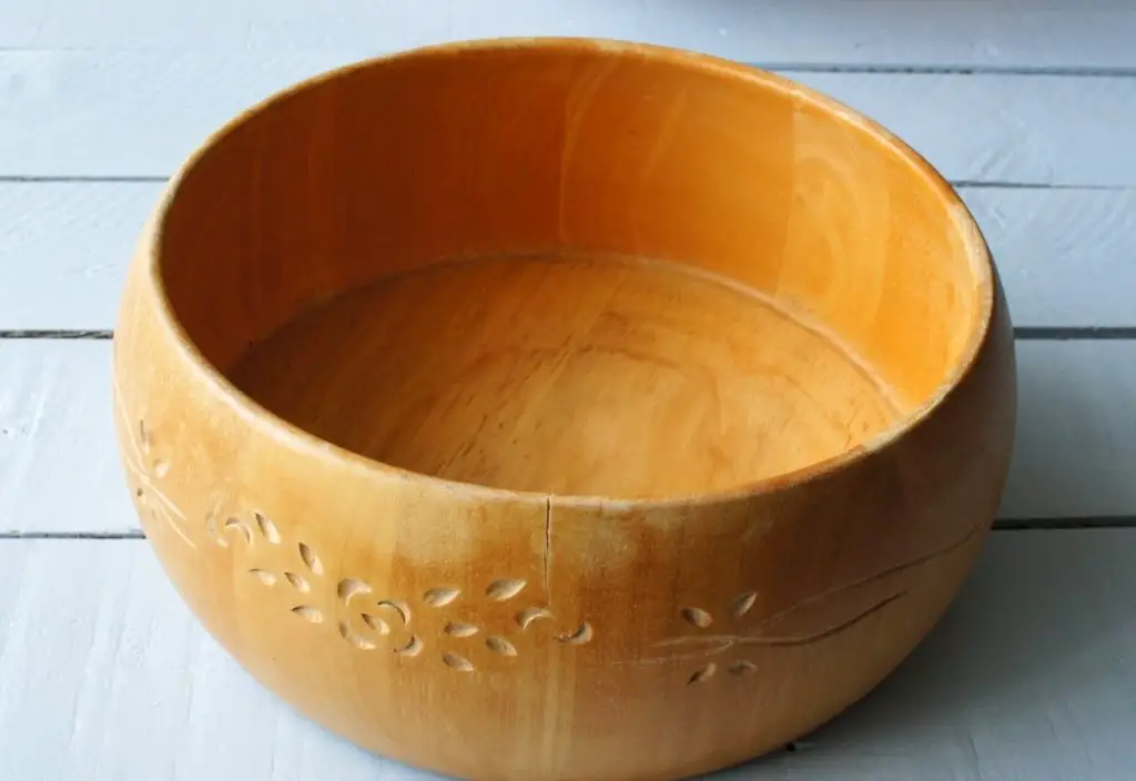 wooden bowl