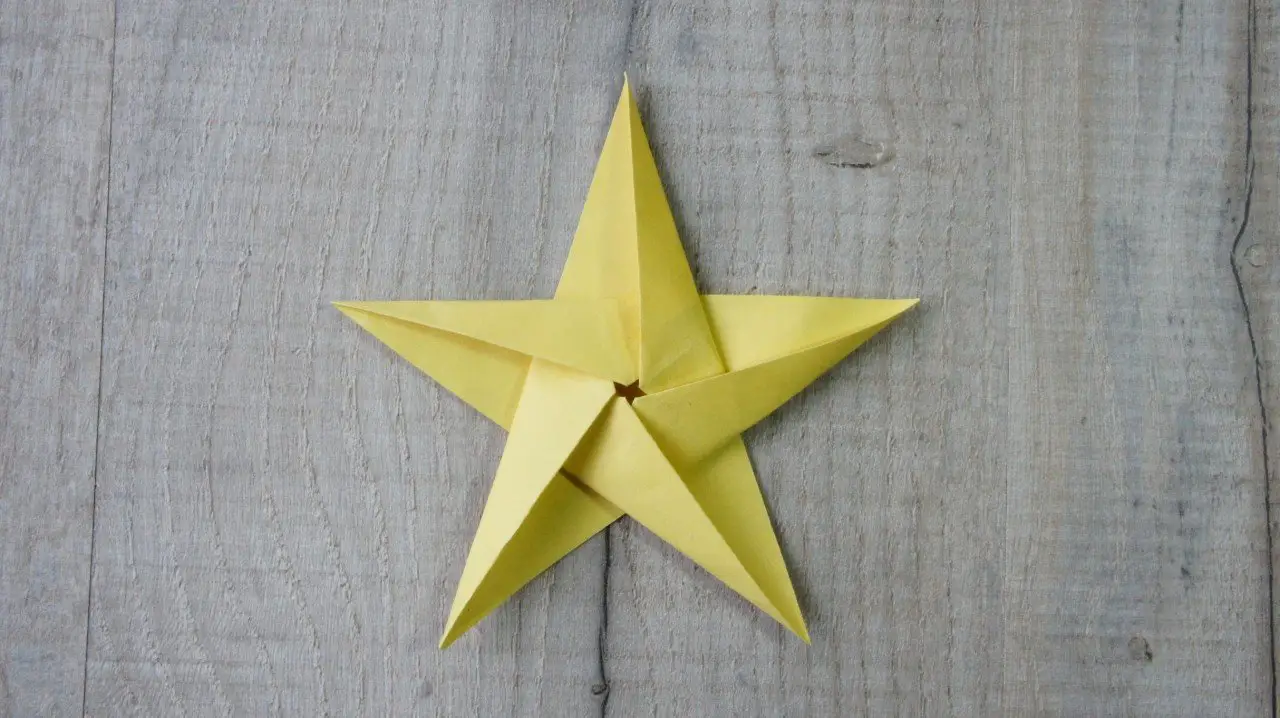 Completed 5 pointed star
