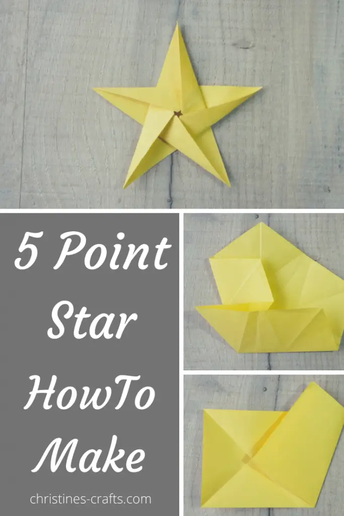 5 pointed star - how to make