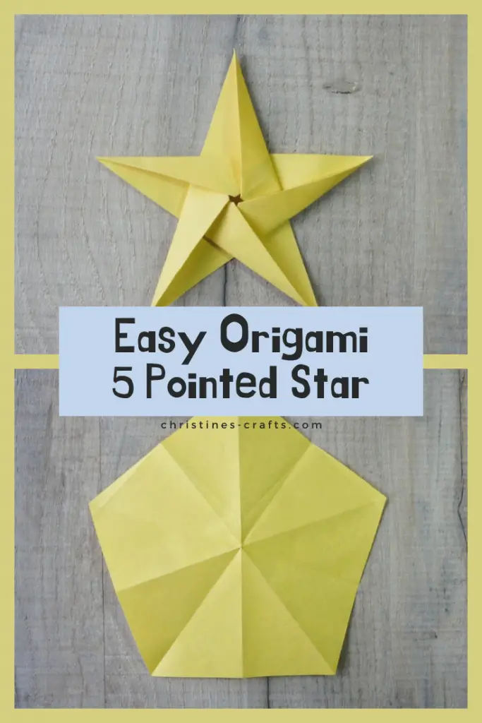 How to Make a 5 Pointed Star - Origami Tutorial