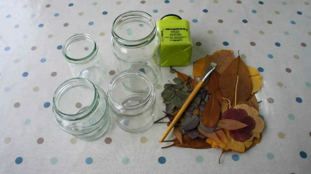 autumn tealight holders equipment