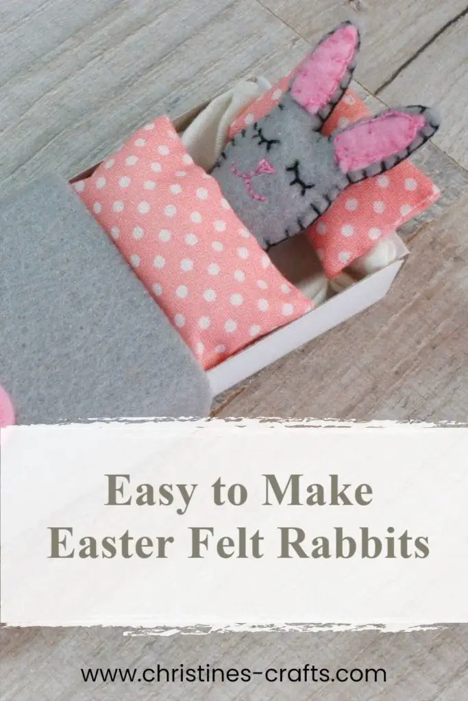 Easter Felt rabbits