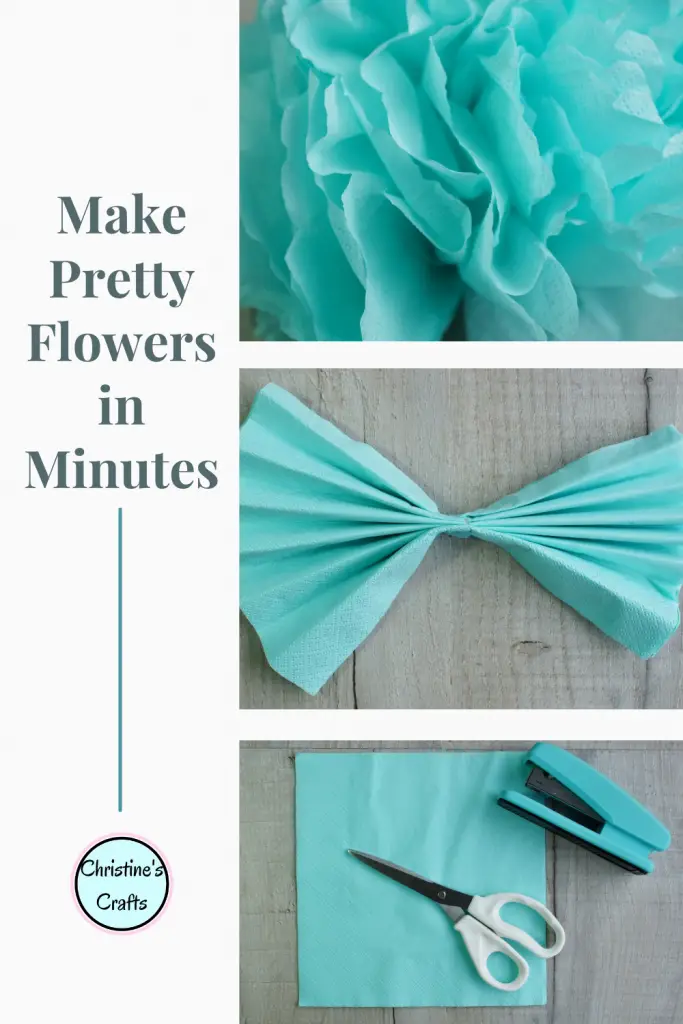 tissue paper flower 