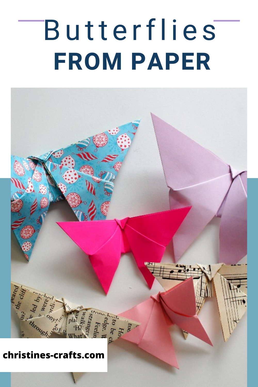 How to Make an Easy Origami Butterfly in 3 minutes