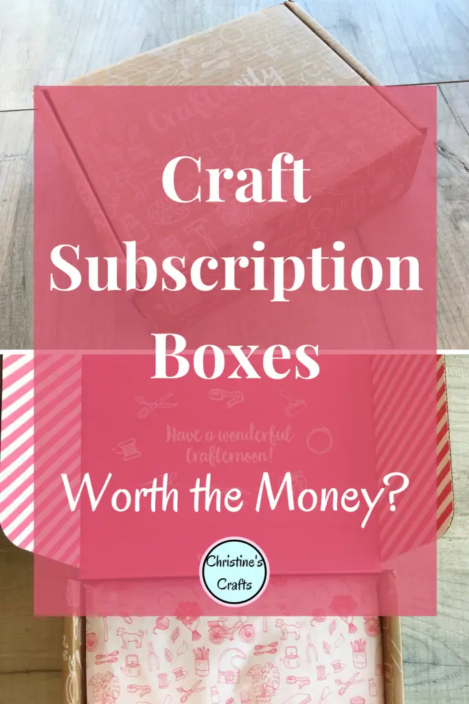 Craft Subscription Boxes value for money?