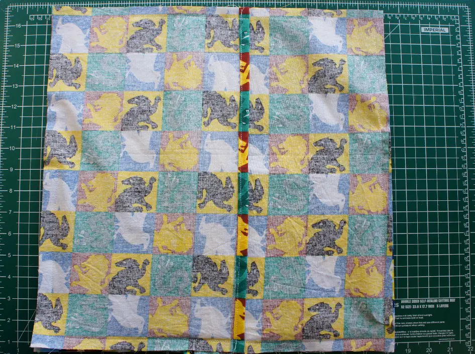 all reading cushion layer sewn