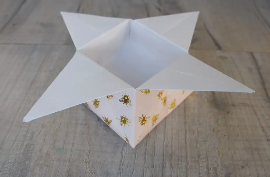large origami star box