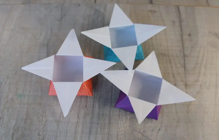 How to Fold an Origami Star Box in under 5 minutes!