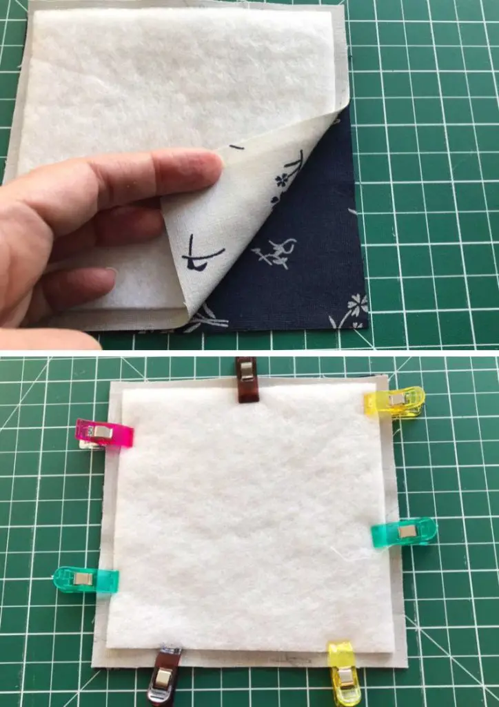 fabric coasters pinning