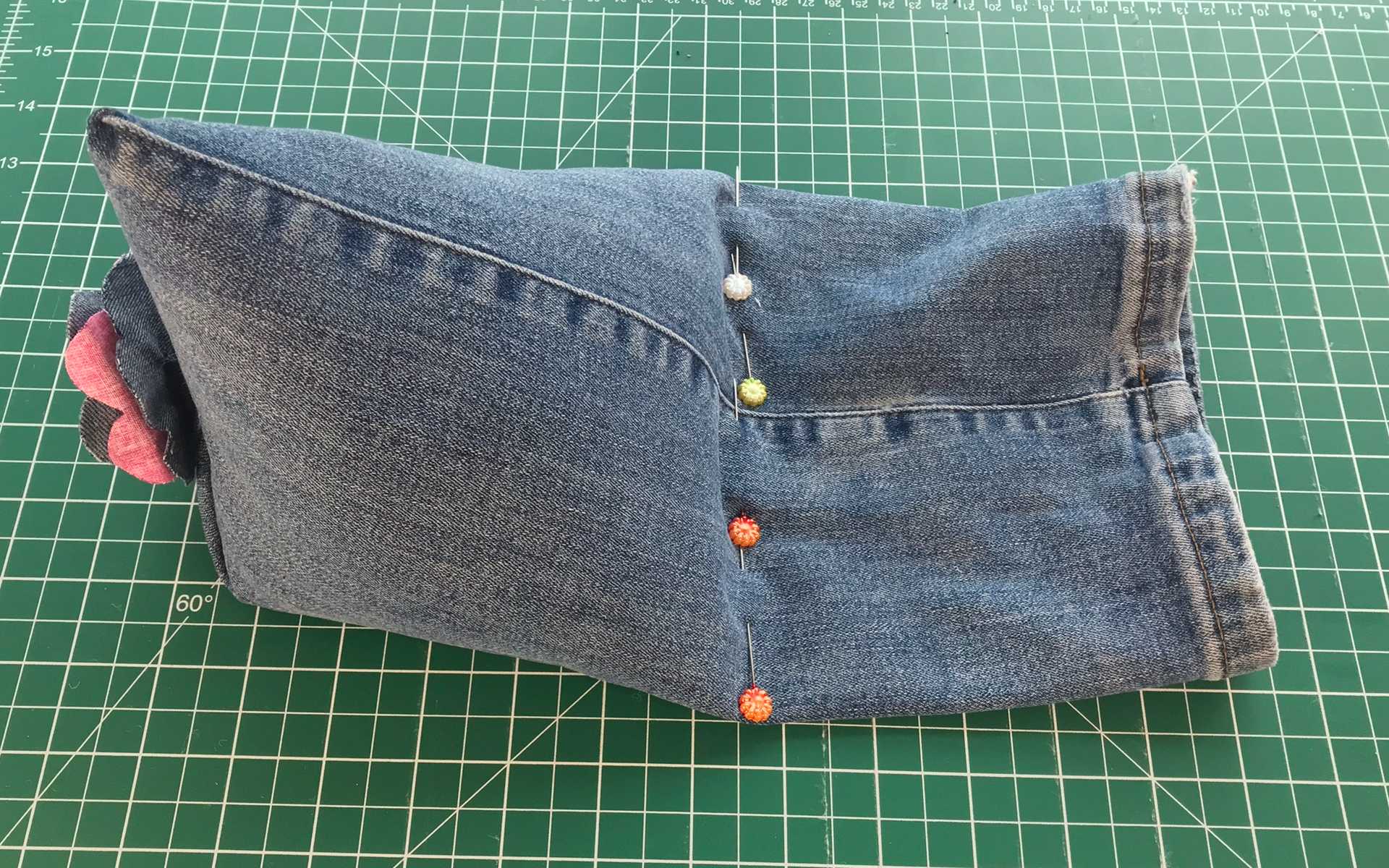 Sew a Phone / Tablet Stand from Old Jeans
