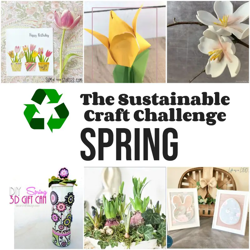 spring crafts collage 