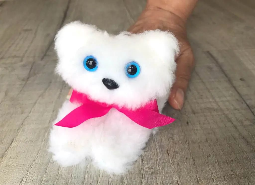 cute kitten puppet 