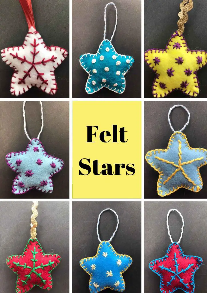 Felt Stars designs