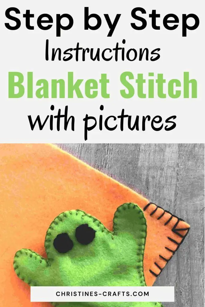 blanket stitch pin