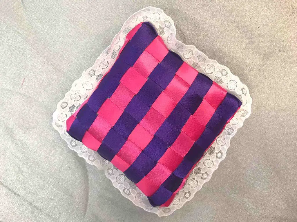 cushion cover designs with ribbon
