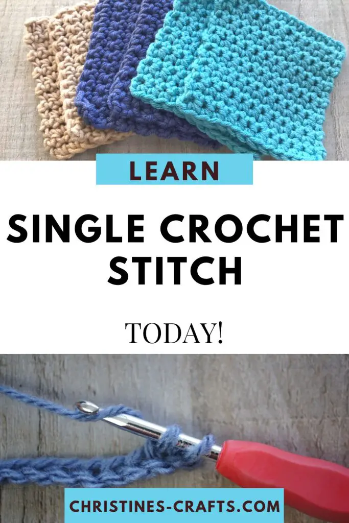 single crochet pin