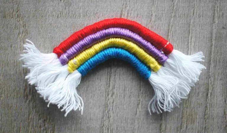 Fun and Easy Rainbow Brooch: Express Yourself with Joy