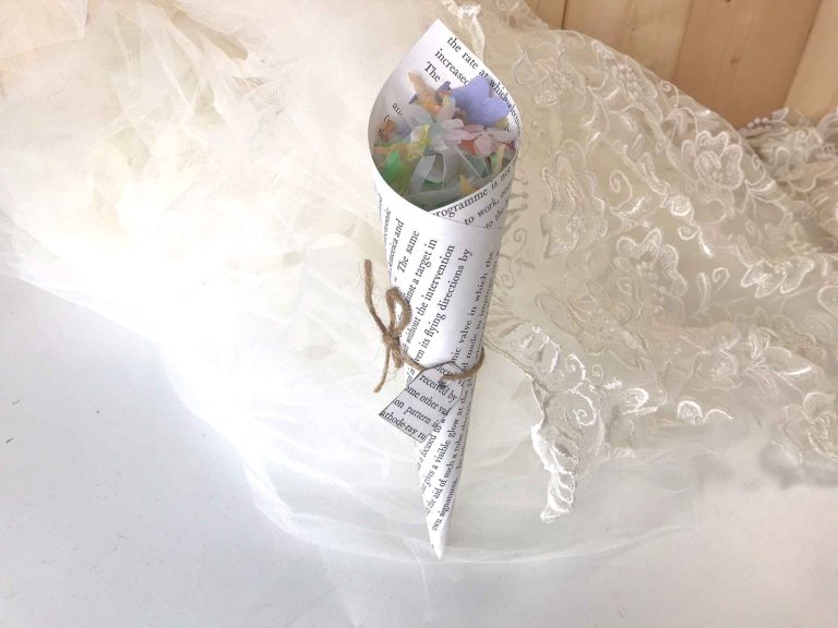 A Fun and Easy Guide to Making Confetti Cones for Brides-to-Be