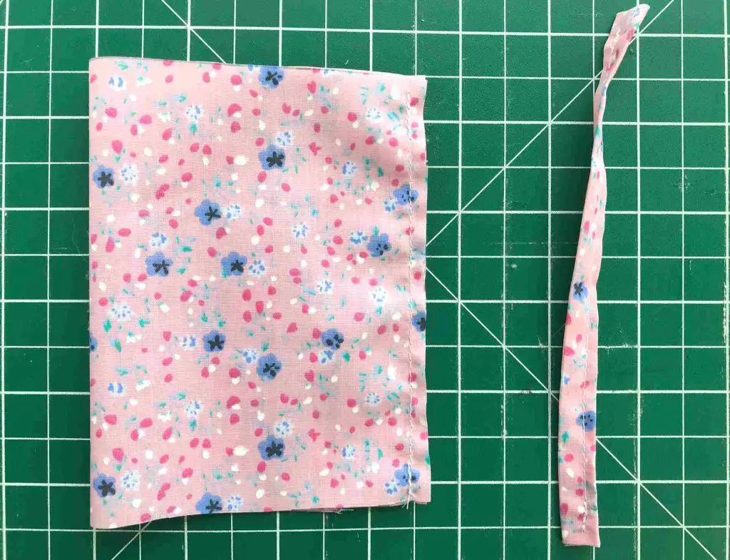 fabric pieces sewn