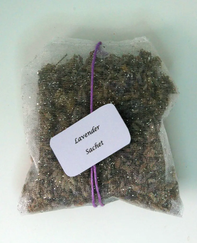 Lavender teabag sachet