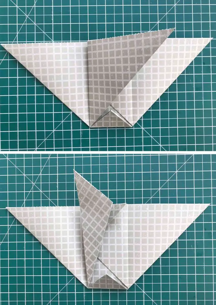 origami folds for gift bag