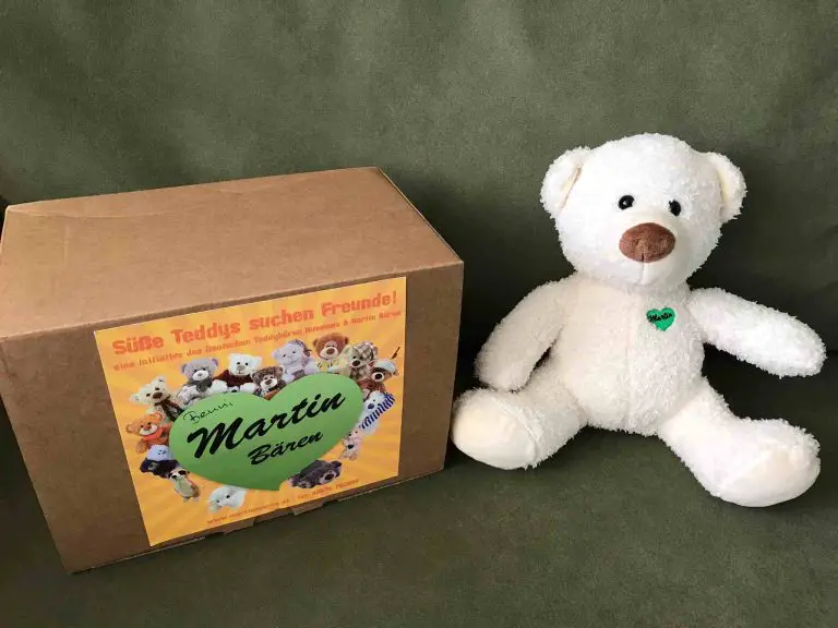 Benni Martin Bear and box