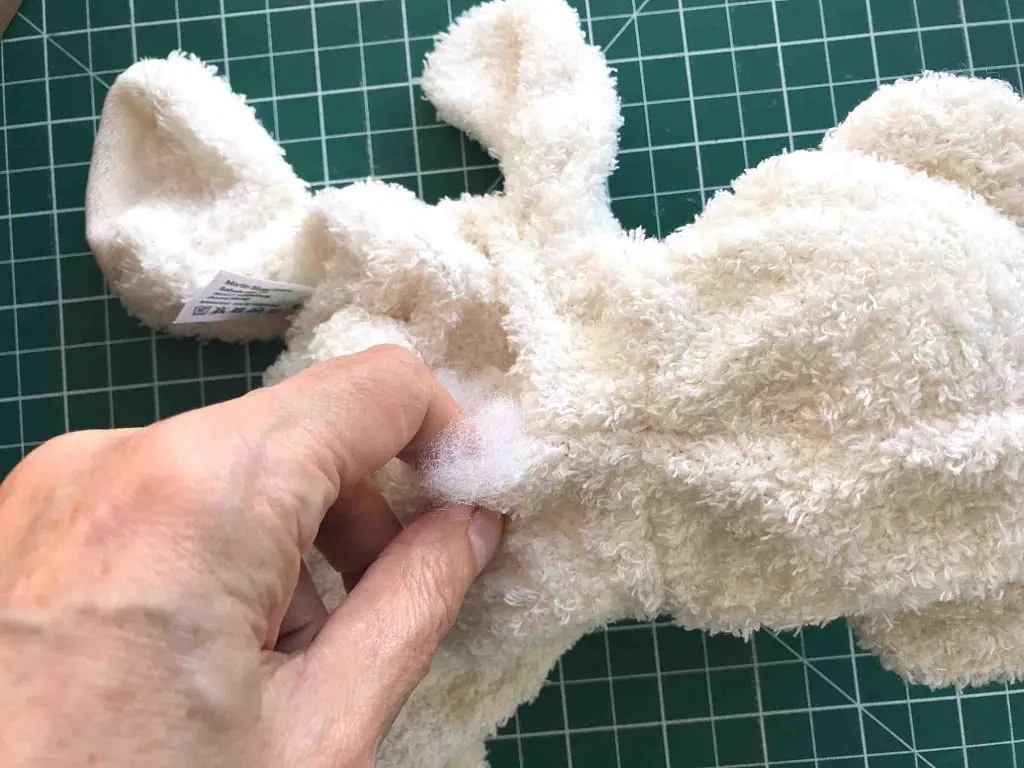 stuffing diy collectible bear